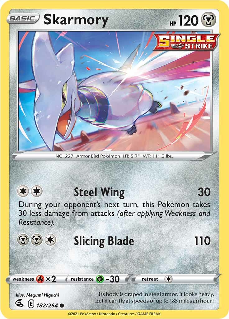 Skarmory (182/264) [Sword & Shield: Fusion Strike] | Gear Gaming Bentonville