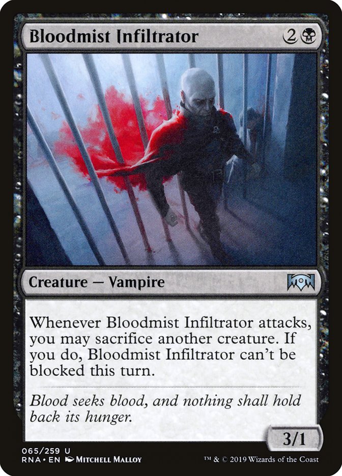 Bloodmist Infiltrator [Ravnica Allegiance] | Gear Gaming Bentonville