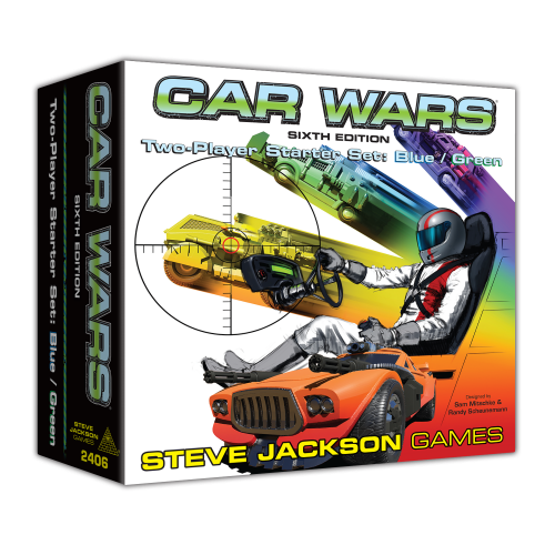 Car Wars Two-Player Starter Set Blue/Green | Gear Gaming Bentonville