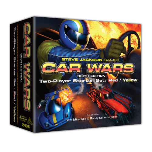 Car Wars Two-Player Starter Set Red/Yellow | Gear Gaming Bentonville