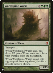 Worldspine Wurm [The List] | Gear Gaming Bentonville