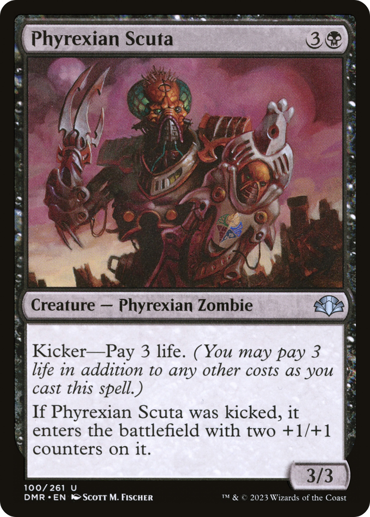 Phyrexian Scuta [Dominaria Remastered] | Gear Gaming Bentonville
