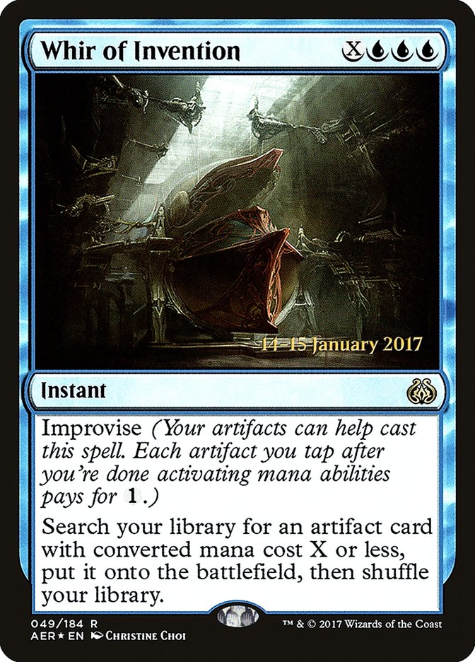 Whir of Invention [Aether Revolt Prerelease Promos] | Gear Gaming Bentonville