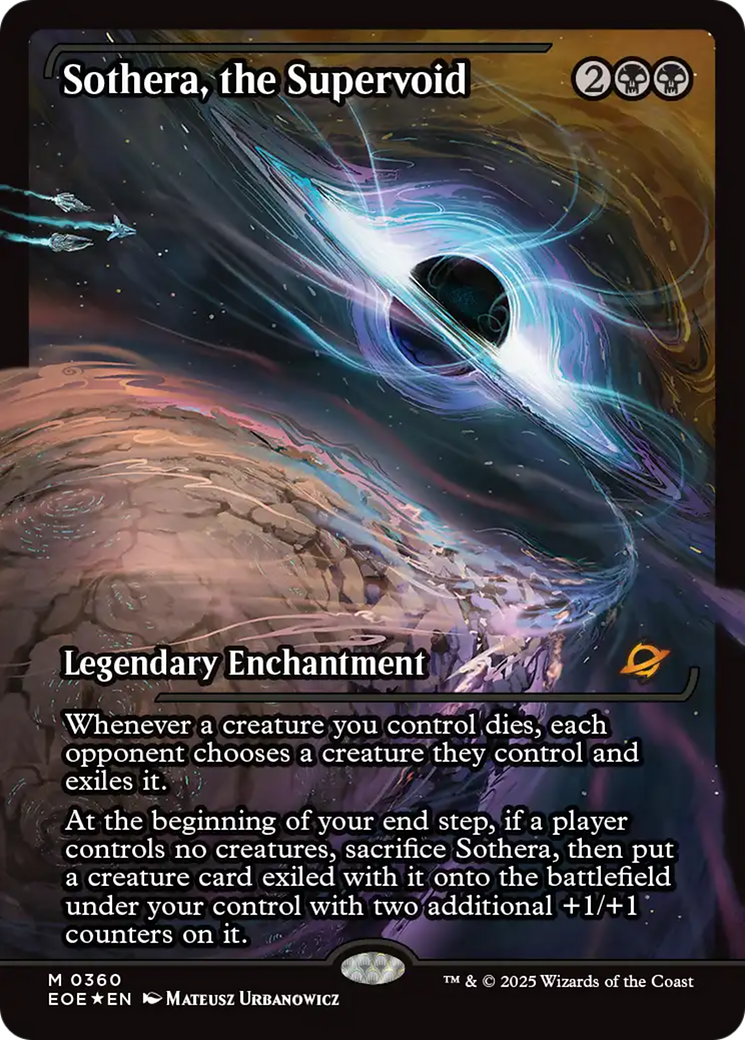 Sothera, the Supervoid (Showcase) [Edge of Eternities] | Gear Gaming Bentonville