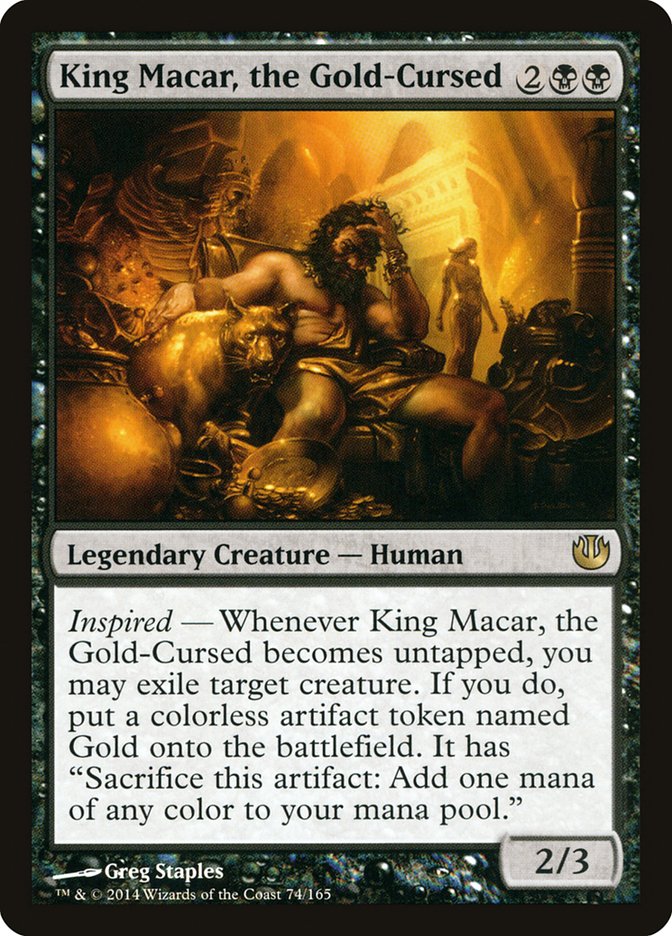 King Macar, the Gold-Cursed [Journey into Nyx] | Gear Gaming Bentonville
