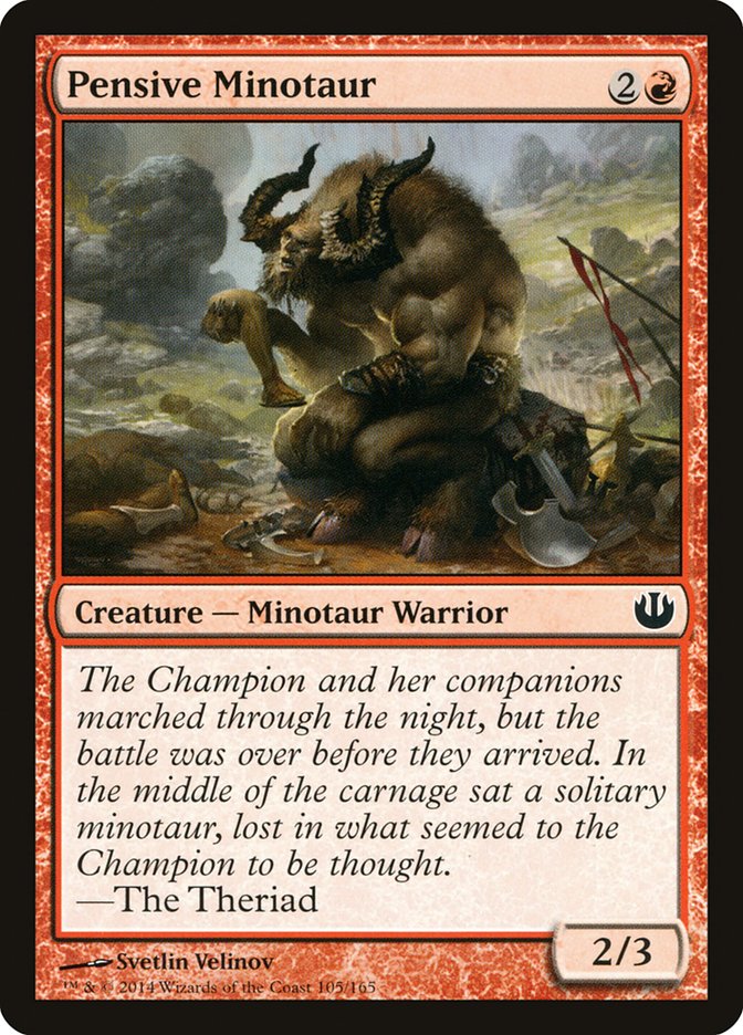 Pensive Minotaur [Journey into Nyx] | Gear Gaming Bentonville