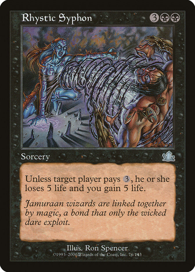 Rhystic Syphon [Prophecy] | Gear Gaming Bentonville