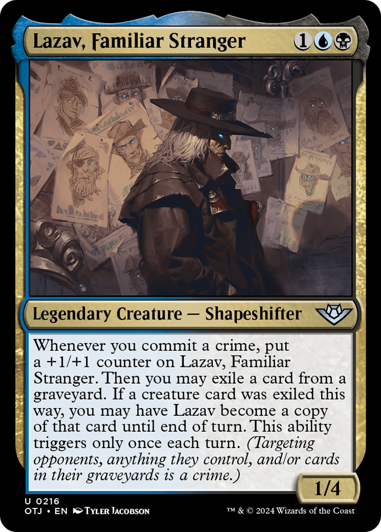 Lazav, Familiar Stranger [Outlaws of Thunder Junction] | Gear Gaming Bentonville