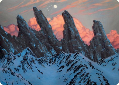 Mountain (275) Art Card [Dungeons & Dragons: Adventures in the Forgotten Realms Art Series] | Gear Gaming Bentonville