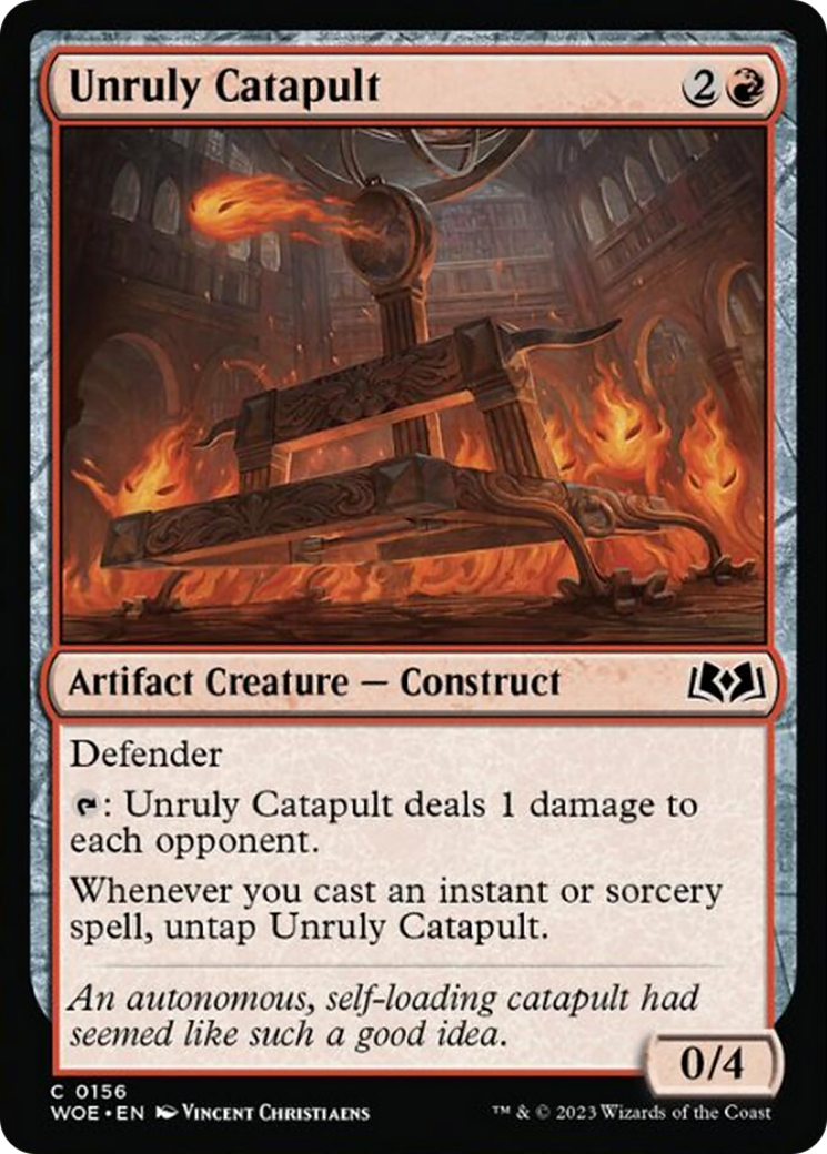 Unruly Catapult [Wilds of Eldraine] | Gear Gaming Bentonville