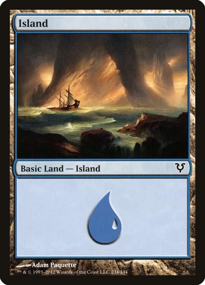 Island (234) [Avacyn Restored] | Gear Gaming Bentonville