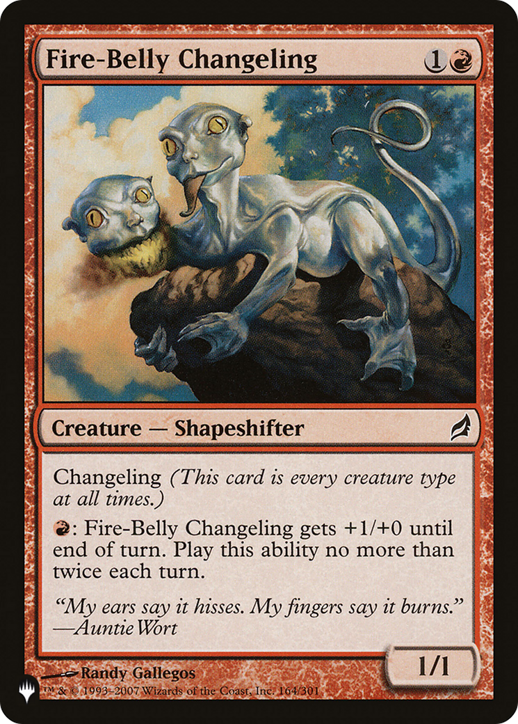 Fire-Belly Changeling [The List Reprints] | Gear Gaming Bentonville