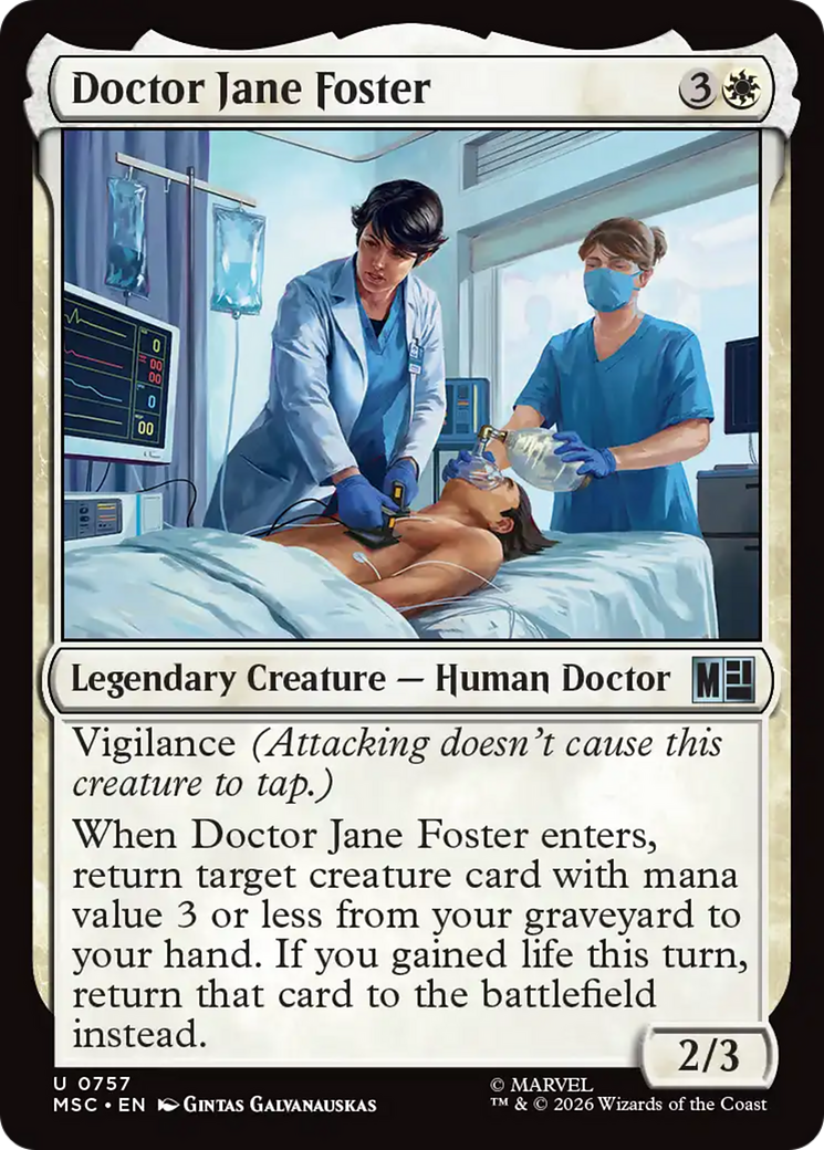 Doctor Jane Foster [Marvel Super Heroes Commander] | Gear Gaming Bentonville