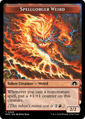 Eldrazi Spawn // Spellgorger Weird Double-Sided Token [Modern Horizons 3 Tokens] | Gear Gaming Bentonville