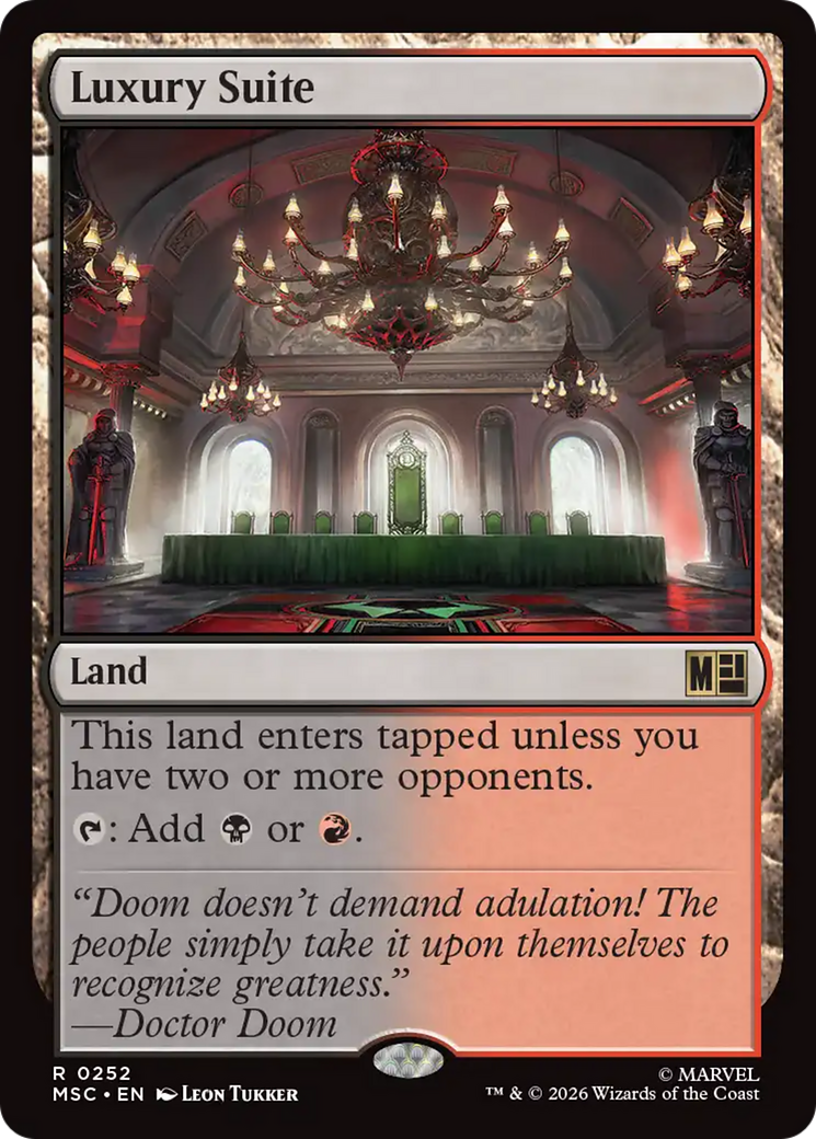 Luxury Suite [Marvel Super Heroes Commander] | Gear Gaming Bentonville