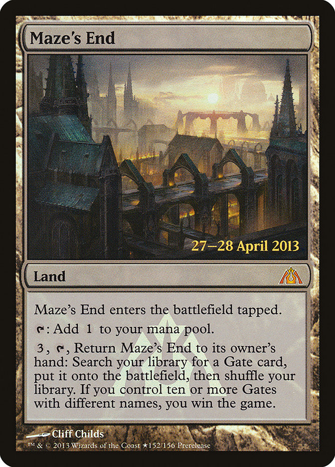 Maze's End [Dragon's Maze Prerelease Promos] | Gear Gaming Bentonville
