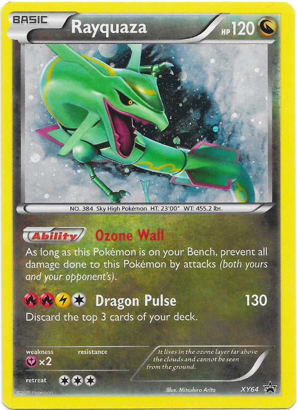 Rayquaza (XY64) (Jumbo Card) [XY: Black Star Promos] | Gear Gaming Bentonville