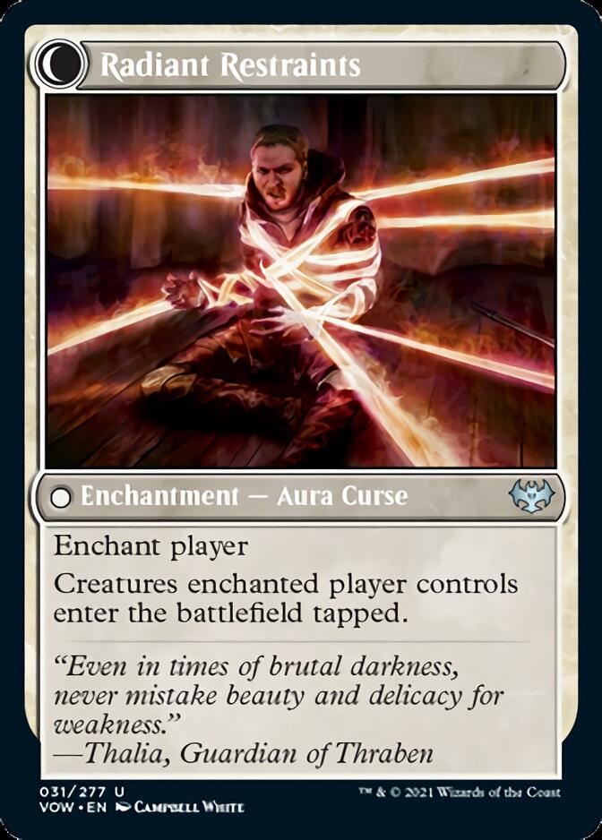 Radiant Grace // Radiant Restraints [Innistrad: Crimson Vow] | Gear Gaming Bentonville