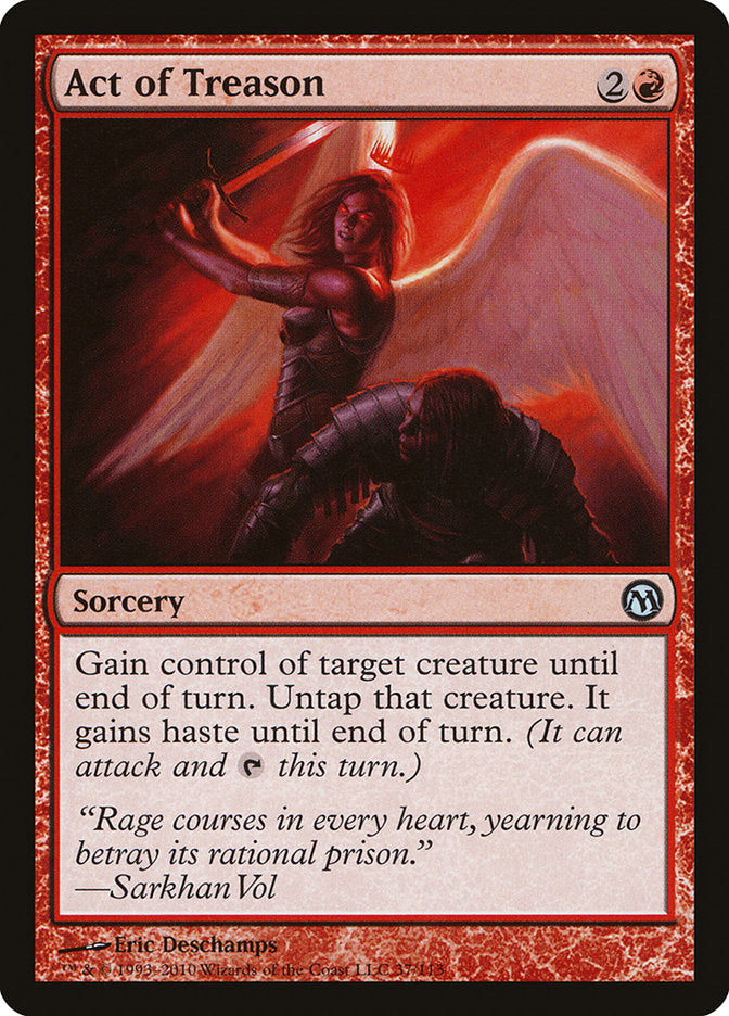 Act of Treason [Duels of the Planeswalkers] | Gear Gaming Bentonville
