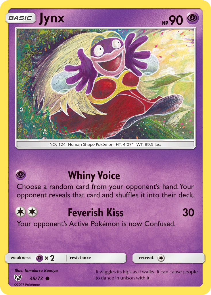 Jynx (38/73) [Sun & Moon: Shining Legends] | Gear Gaming Bentonville