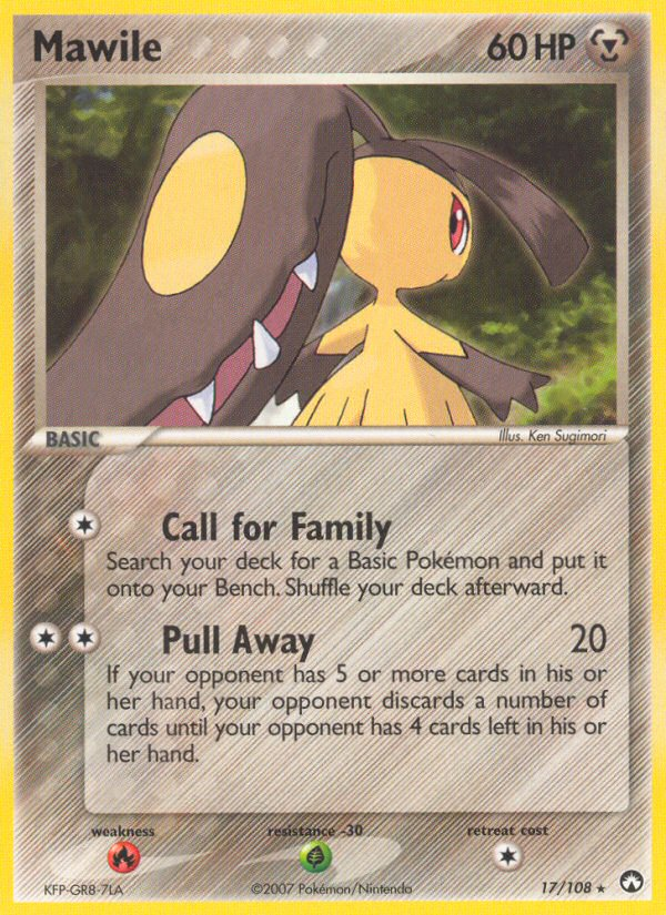 Mawile (17/108) [EX: Power Keepers] | Gear Gaming Bentonville