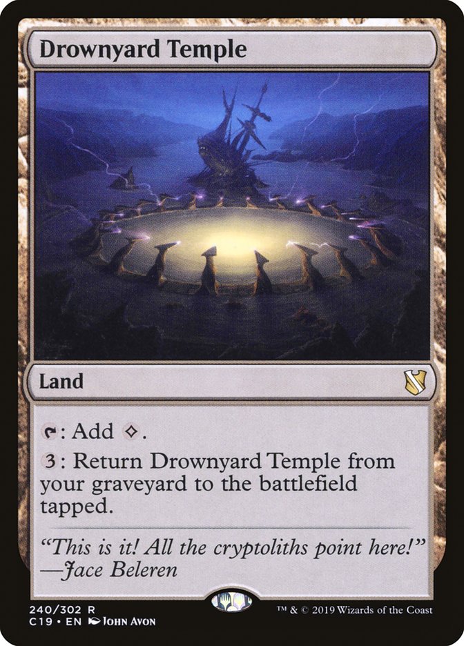 Drownyard Temple [Commander 2019] | Gear Gaming Bentonville
