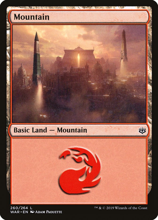 Mountain (260) [War of the Spark] | Gear Gaming Bentonville