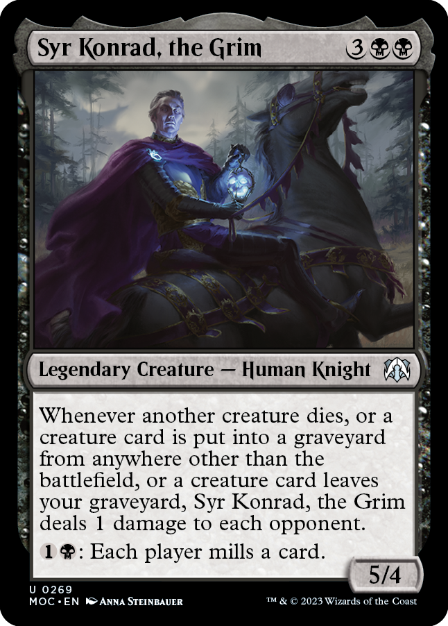 Syr Konrad, the Grim [March of the Machine Commander] | Gear Gaming Bentonville