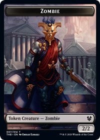 Zombie // Satyr Double-Sided Token [Theros Beyond Death Tokens] | Gear Gaming Bentonville