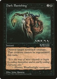 Dark Banishing (Oversized) [Oversize Cards] | Gear Gaming Bentonville
