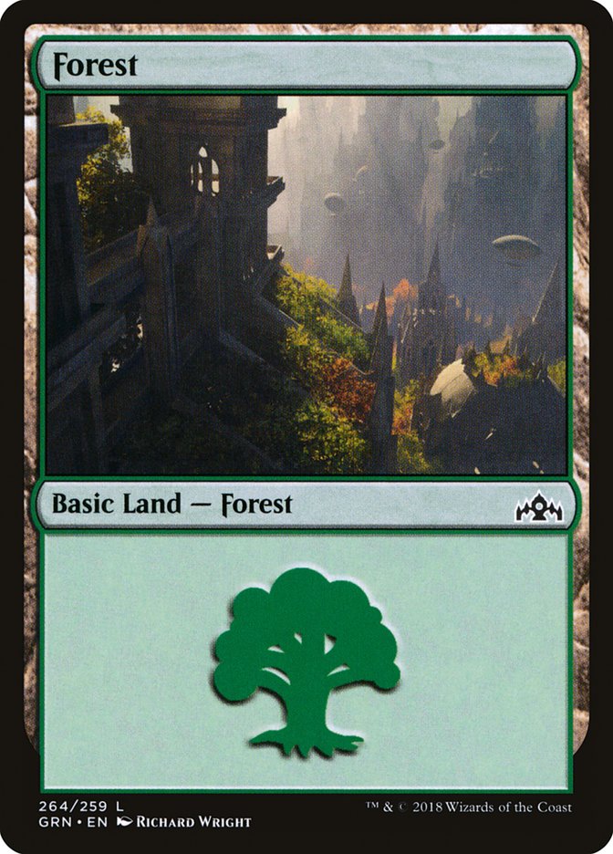 Forest (264) [Guilds of Ravnica] | Gear Gaming Bentonville
