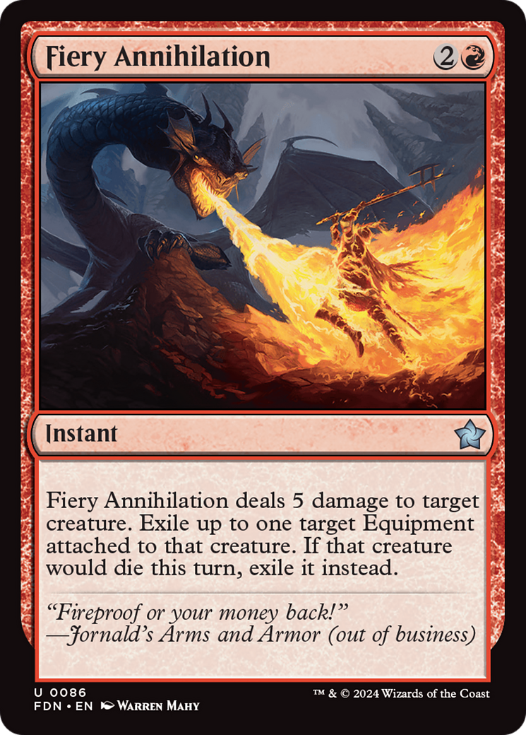 Fiery Annihilation [Foundations] | Gear Gaming Bentonville