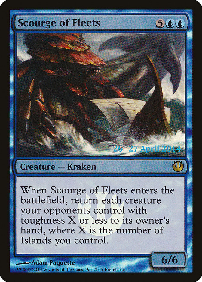 Scourge of Fleets [Journey into Nyx Prerelease Promos] | Gear Gaming Bentonville