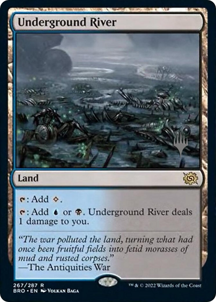 Underground River (Promo Pack) [The Brothers' War Promos] | Gear Gaming Bentonville