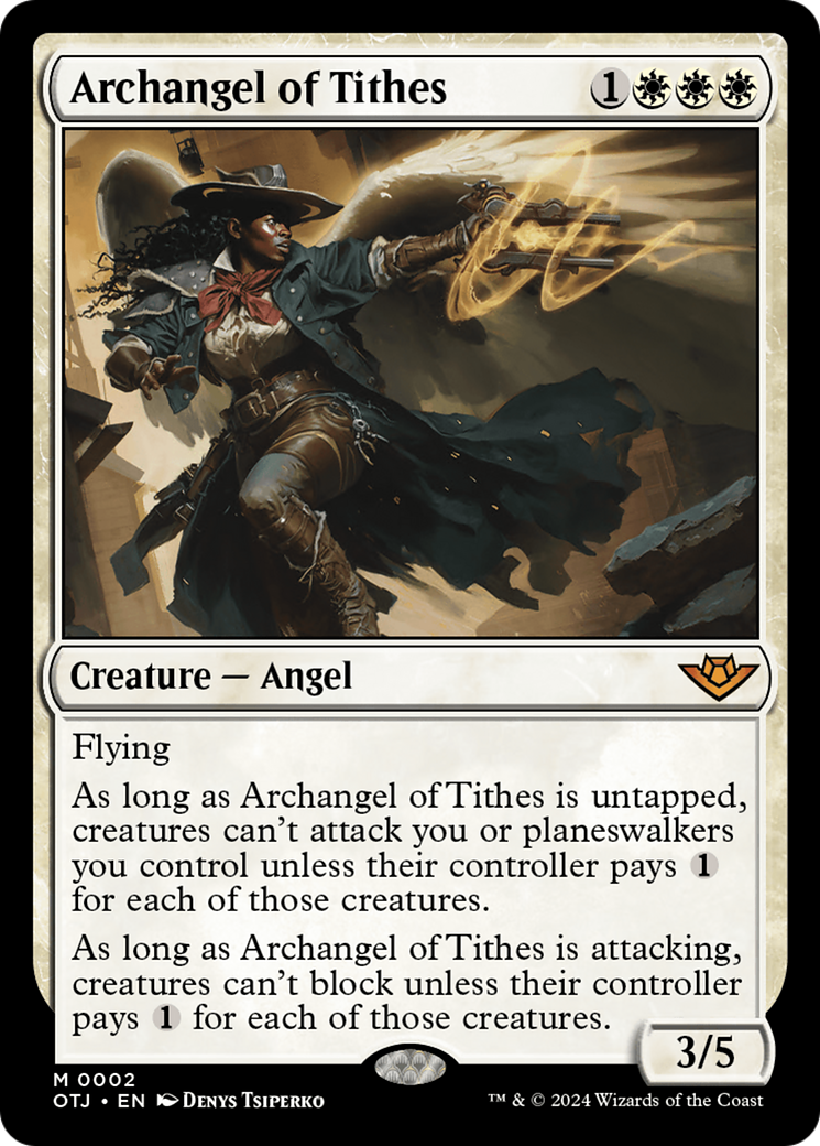 Archangel of Tithes [Outlaws of Thunder Junction] | Gear Gaming Bentonville