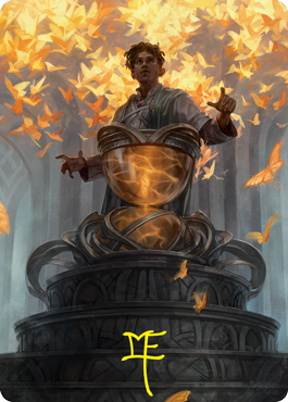 Introduction to Prophecy Art Card (Gold-Stamped Signature) [Strixhaven: School of Mages Art Series] | Gear Gaming Bentonville