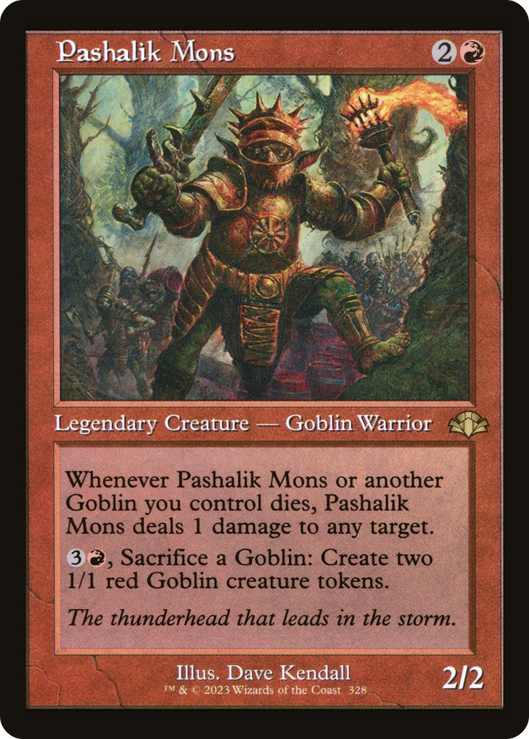 Pashalik Mons (Retro) [Dominaria Remastered] | Gear Gaming Bentonville