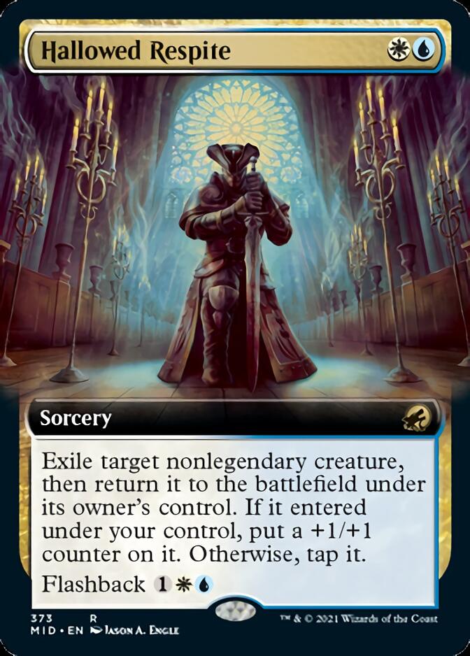 Hallowed Respite (Extended Art) [Innistrad: Midnight Hunt] | Gear Gaming Bentonville