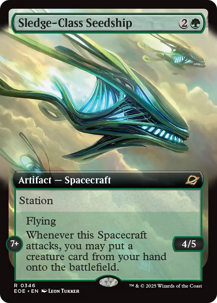 Sledge-Class Seedship (Extended Art) [Edge of Eternities] | Gear Gaming Bentonville