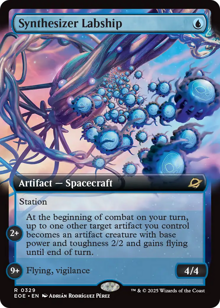 Synthesizer Labship (Extended Art) [Edge of Eternities] | Gear Gaming Bentonville