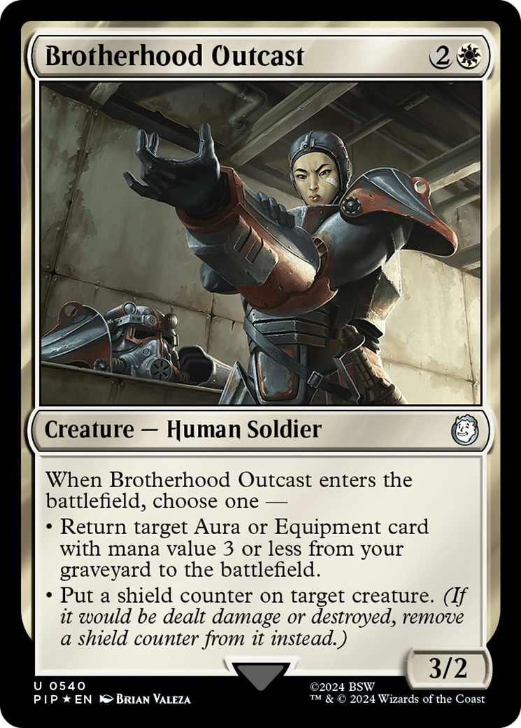 Brotherhood Outcast (Surge Foil) [Fallout] | Gear Gaming Bentonville