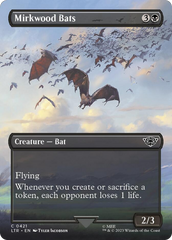 Mirkwood Bats (Borderless Alternate Art) [The Lord of the Rings: Tales of Middle-Earth] | Gear Gaming Bentonville