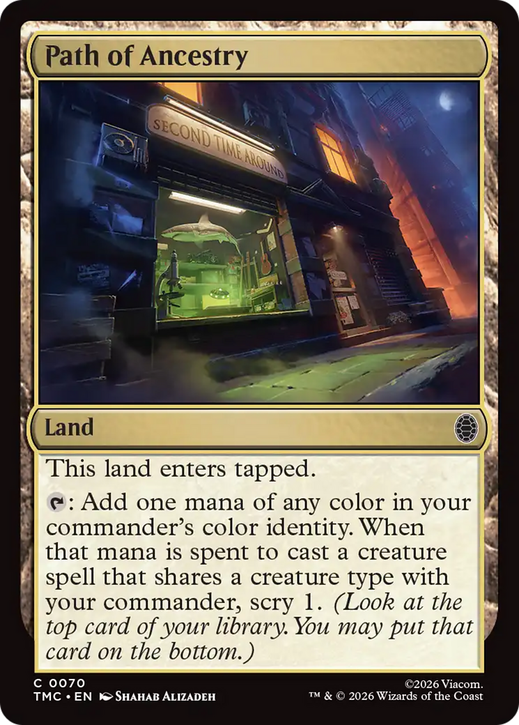 Path of Ancestry [Teenage Mutant Ninja Turtles Commander] | Gear Gaming Bentonville