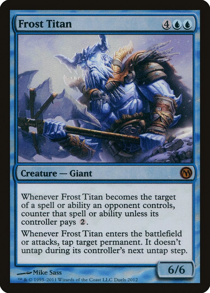 Frost Titan (Duels of the Planeswalkers Promos) [Duels of the Planeswalkers Promos 2011] | Gear Gaming Bentonville