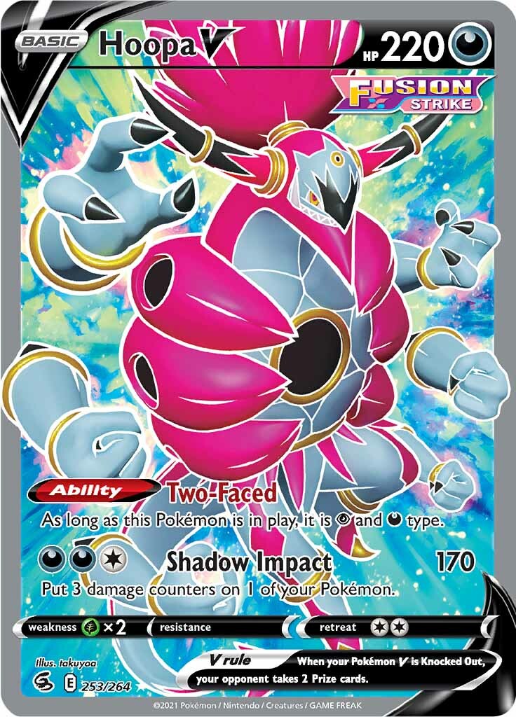 Hoopa V (253/264) [Sword & Shield: Fusion Strike] | Gear Gaming Bentonville