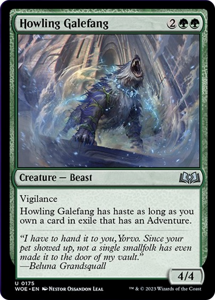 Howling Galefang [Wilds of Eldraine] | Gear Gaming Bentonville