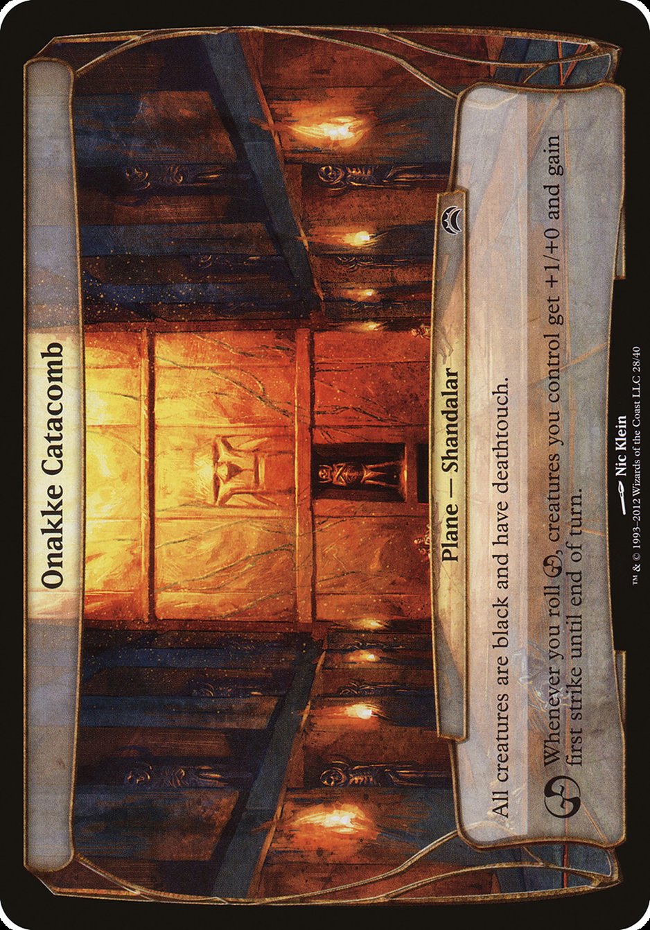 Onakke Catacomb (Planes) [Planechase 2012 Planes] | Gear Gaming Bentonville