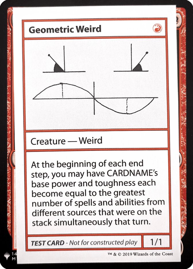 Geometric Weird [Mystery Booster Playtest Cards] | Gear Gaming Bentonville