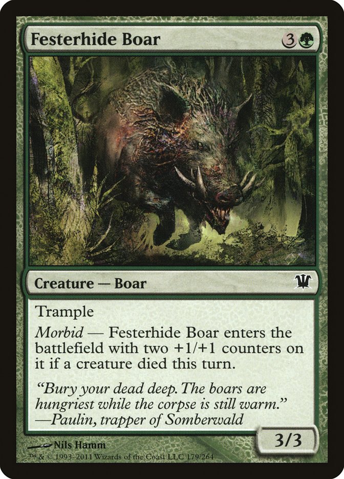 Festerhide Boar [Innistrad] | Gear Gaming Bentonville