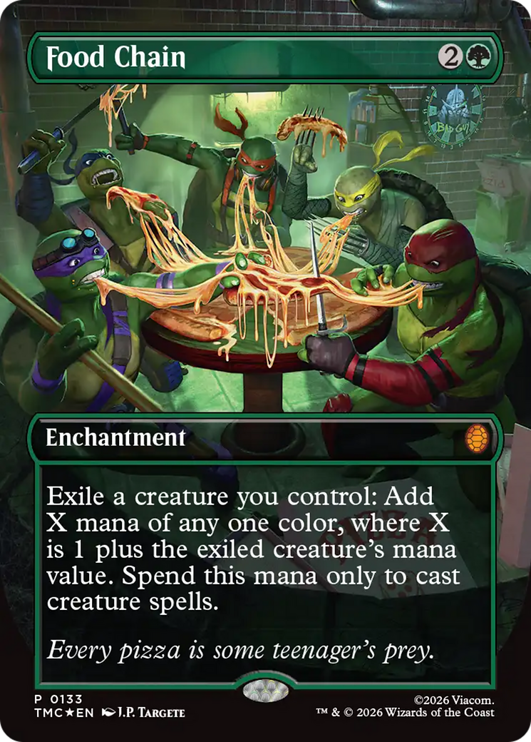 Food Chain (Borderless) [Teenage Mutant Ninja Turtles Commander] | Gear Gaming Bentonville
